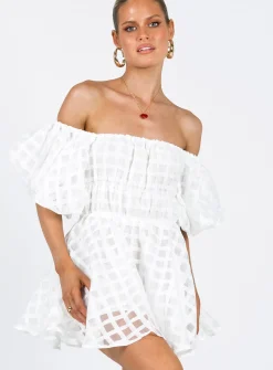Princess Polly Pascali Mini Dress  White Fashion