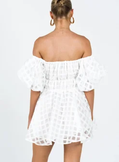 Princess Polly Pascali Mini Dress  White Fashion