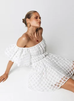 Princess Polly Pascali Mini Dress  White Fashion