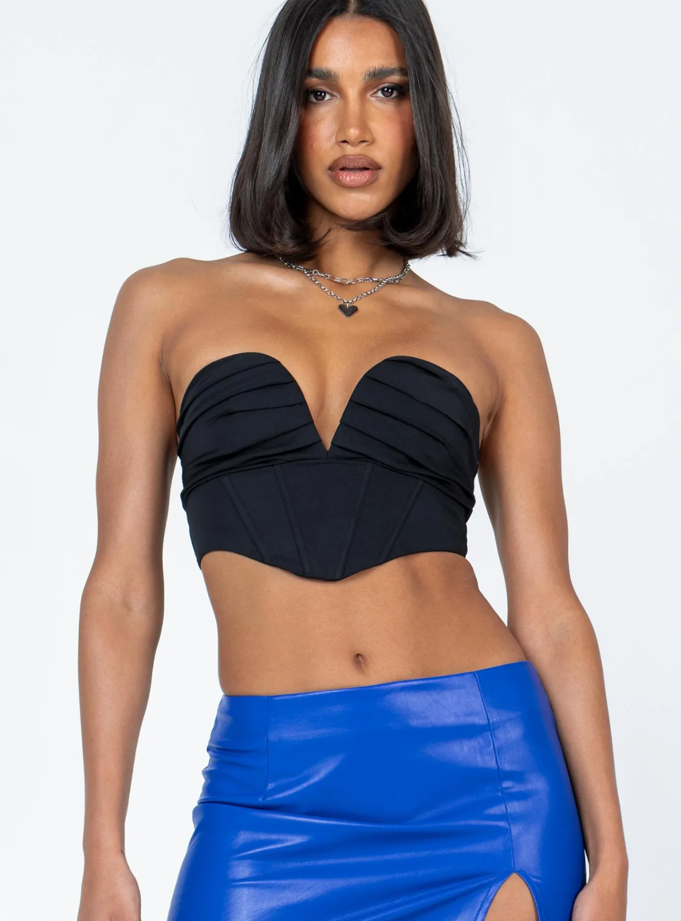 Princess Polly Pascoe Strapless Top Black Best Sale