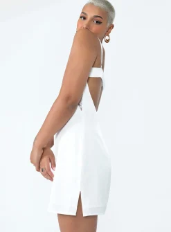 Princess Polly Passion Mini Dress  White Fashion