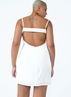 Princess Polly Passion Mini Dress  White Fashion