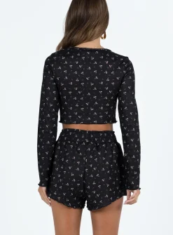 Princess Polly Patton Long Sleeve Setfloral Navy Online