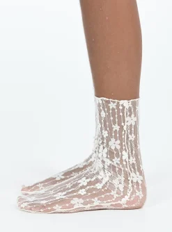 Princess Polly Pemberton Socks White Sale