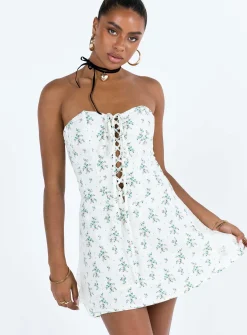 Princess Polly Peroli Corset Mini Dress Floral Discount