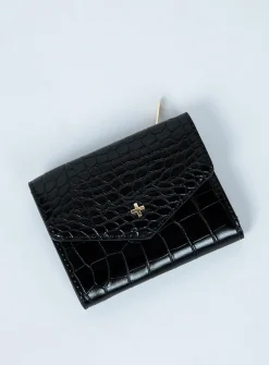 Princess Polly Peta &Amp; Jain Maddox Walletcroc   Black Online