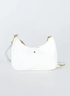 Princess Polly Peta &Amp; Jain Paloma Crossbody Bag White Pebble / Gold White / Gold Hot