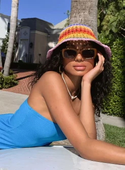 Princess Polly Peyton Bucket Hat  Multi Fashion