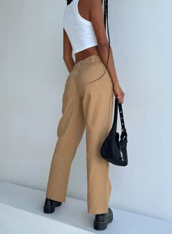 Princess Polly Phelps Cargo Pants Camel Best