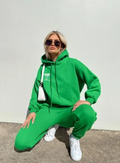 Princess Polly Pheonix Track Pants Apple  Green Best Sale