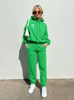 Princess Polly Pheonix Track Pants Apple Green Best Sale