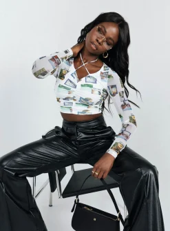Princess Polly Picture This Top  White Best Sale