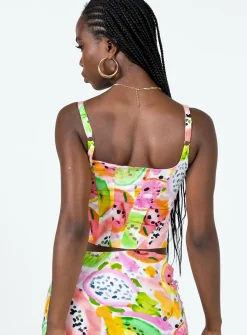 Princess Polly Pinacolada Corset  Multi Hot