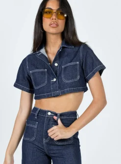 Princess Polly Pioneerjacket  Denim Outlet