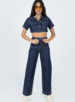 Princess Polly Pioneerjacket  Denim Outlet