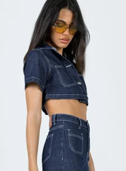 Princess Polly Pioneerjacket  Denim Outlet