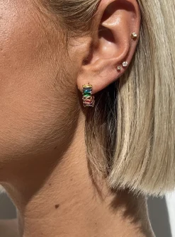 Princess Polly Pip Earrings  Multi Flash Sale