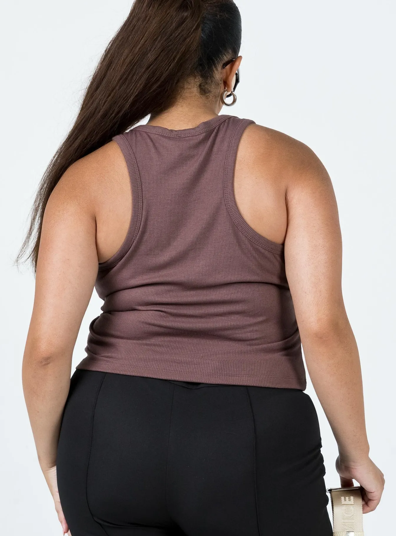 Princess Polly Play The Game Tank Topcurve Brown Outlet