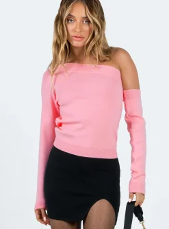 Princess Polly Pohlman Knit Mini Skirt  Black Discount