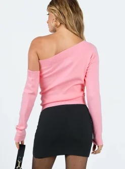 Princess Polly Pohlman Knit Mini Skirt  Black Discount