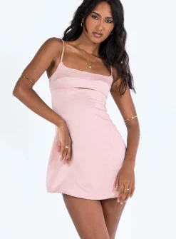 Princess Polly Powell Mini Dress  Pink Cheap