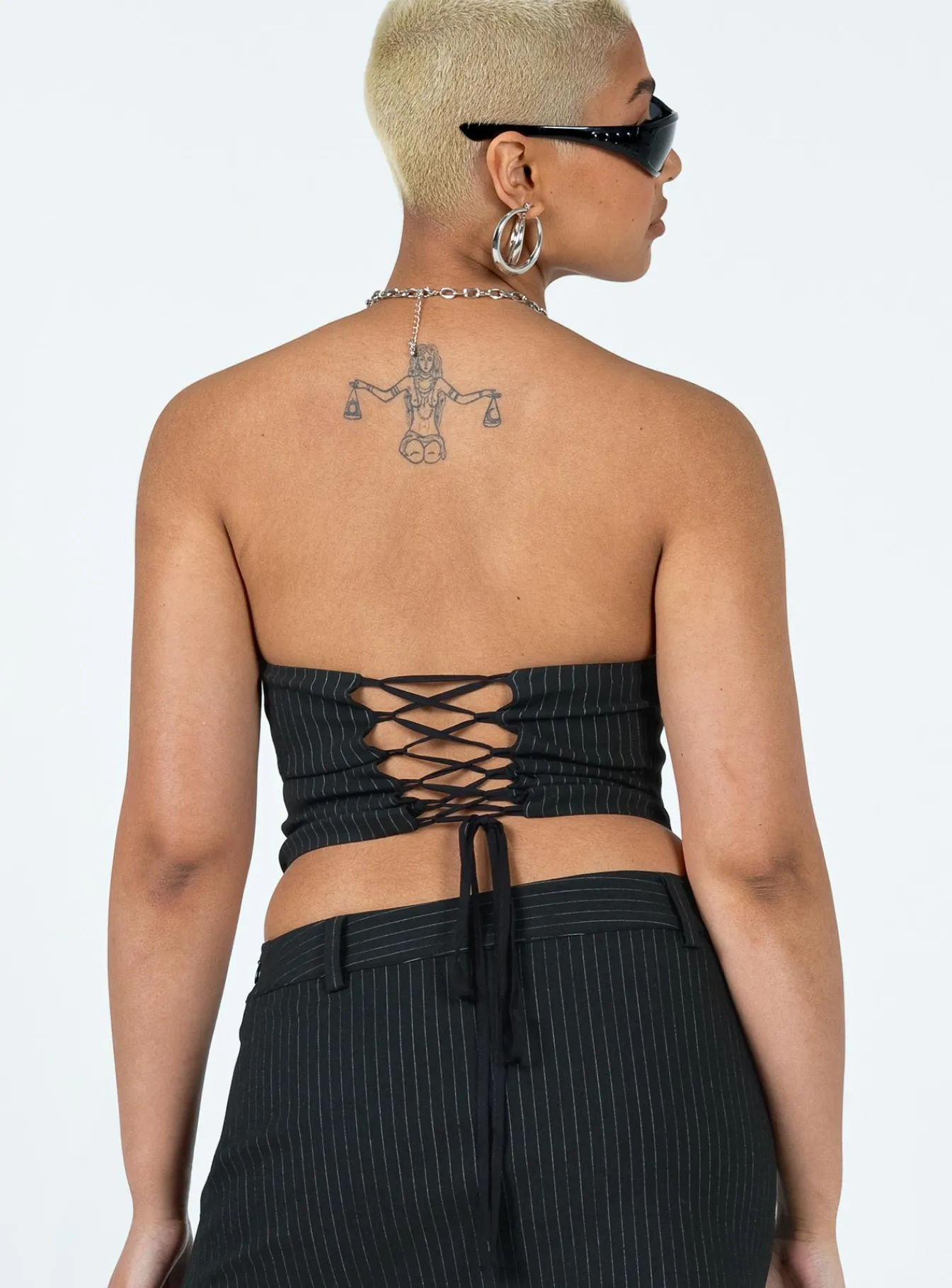 Princess Polly Prepped To Prime Corset Black Sale