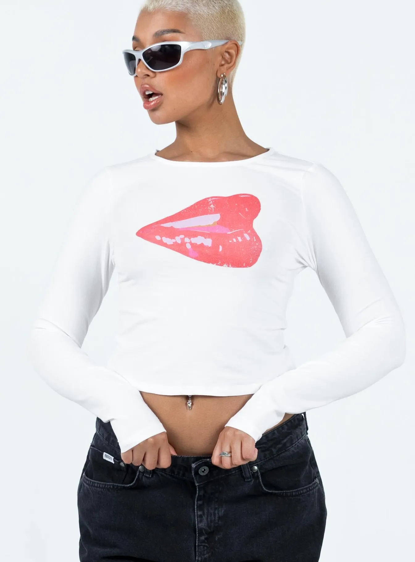 Princess Polly Pucker Up Top Ivory Best Sale