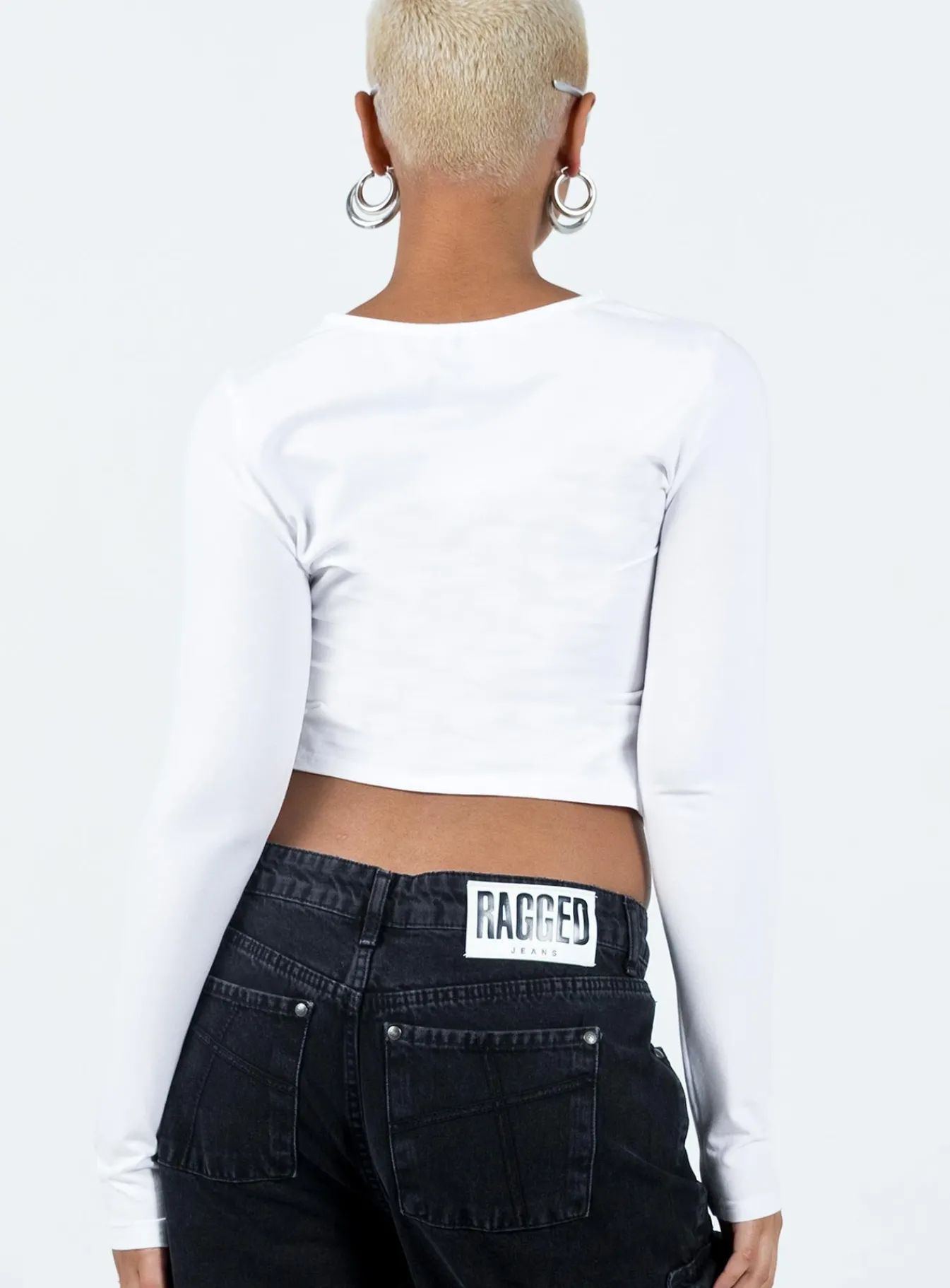 Princess Polly Pucker Up Top Ivory Best Sale