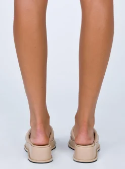 Princess Polly Pump It Up Platforms   Ecru Shop
