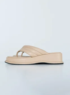 Princess Polly Pump It Up Platforms   Ecru Shop