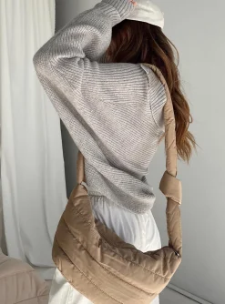Princess Polly Quinten Sweater  Grey Cheap
