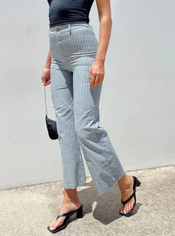 Princess Polly Rach Pants  Grey Outlet