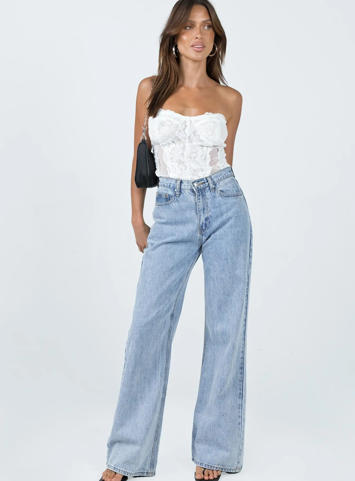 Princess Polly Radu Strapless Bodysuit White Discount