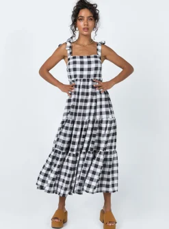 Princess Polly Rae Midi Dress  Black Best Sale