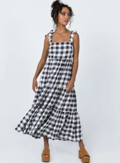 Princess Polly Rae Midi Dress  Black Best Sale