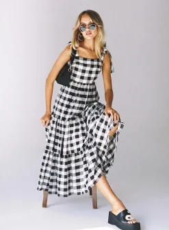 Princess Polly Rae Midi Dress  Black Best Sale
