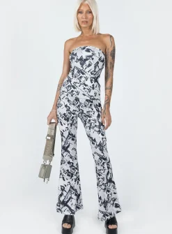 Princess Polly Rafi Set/ White Black Outlet