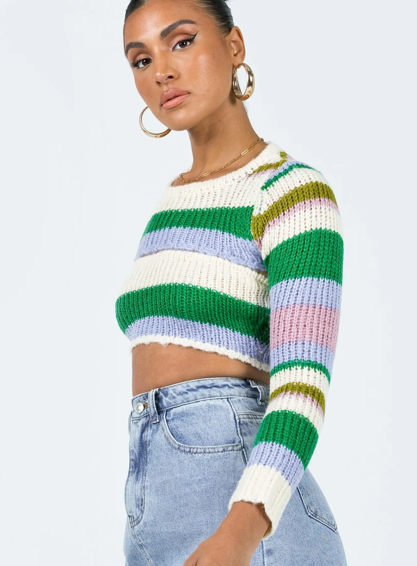 Princess Polly Ragetti Stripe Bolero Multi Sale
