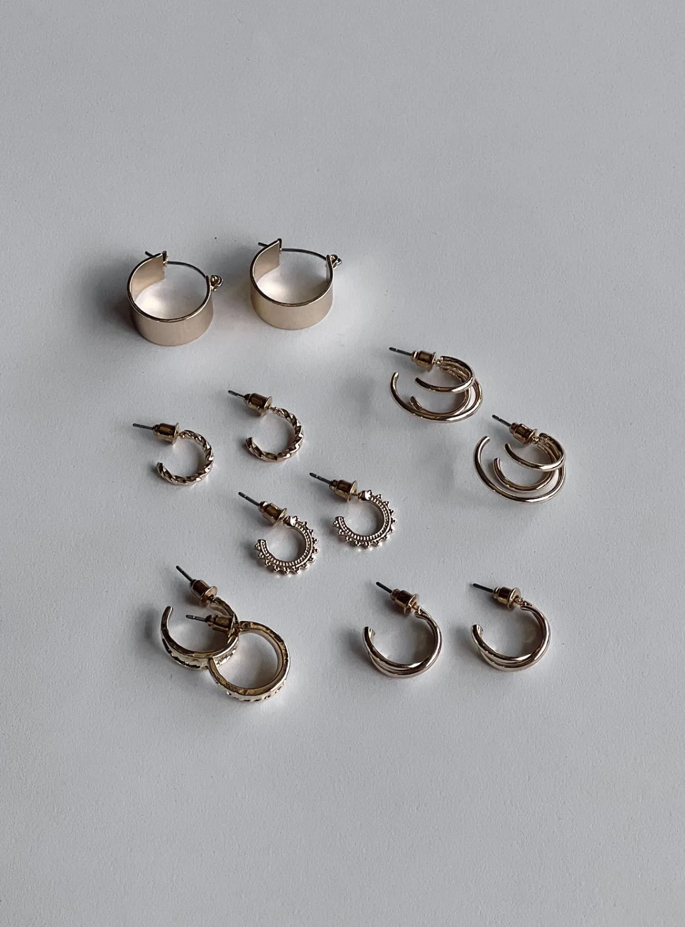 Princess Polly Ratana Earring Pack Gold Best Sale