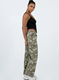 Princess Polly Ravenslea Cargo Pants  Light Camouflage Store