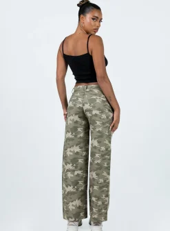 Princess Polly Ravenslea Cargo Pants  Light Camouflage Store