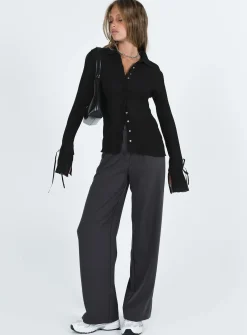 Princess Polly Ravil Shirt Black Online