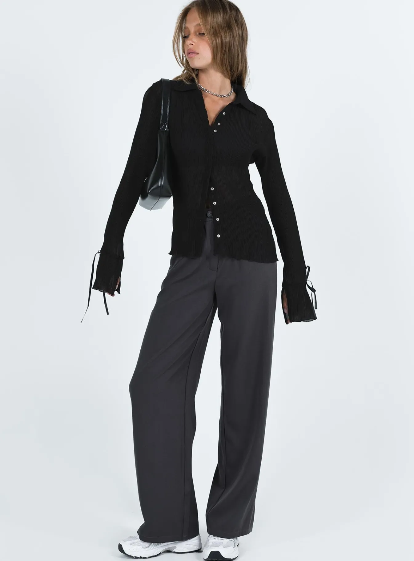 Princess Polly Ravil Shirt Black Online