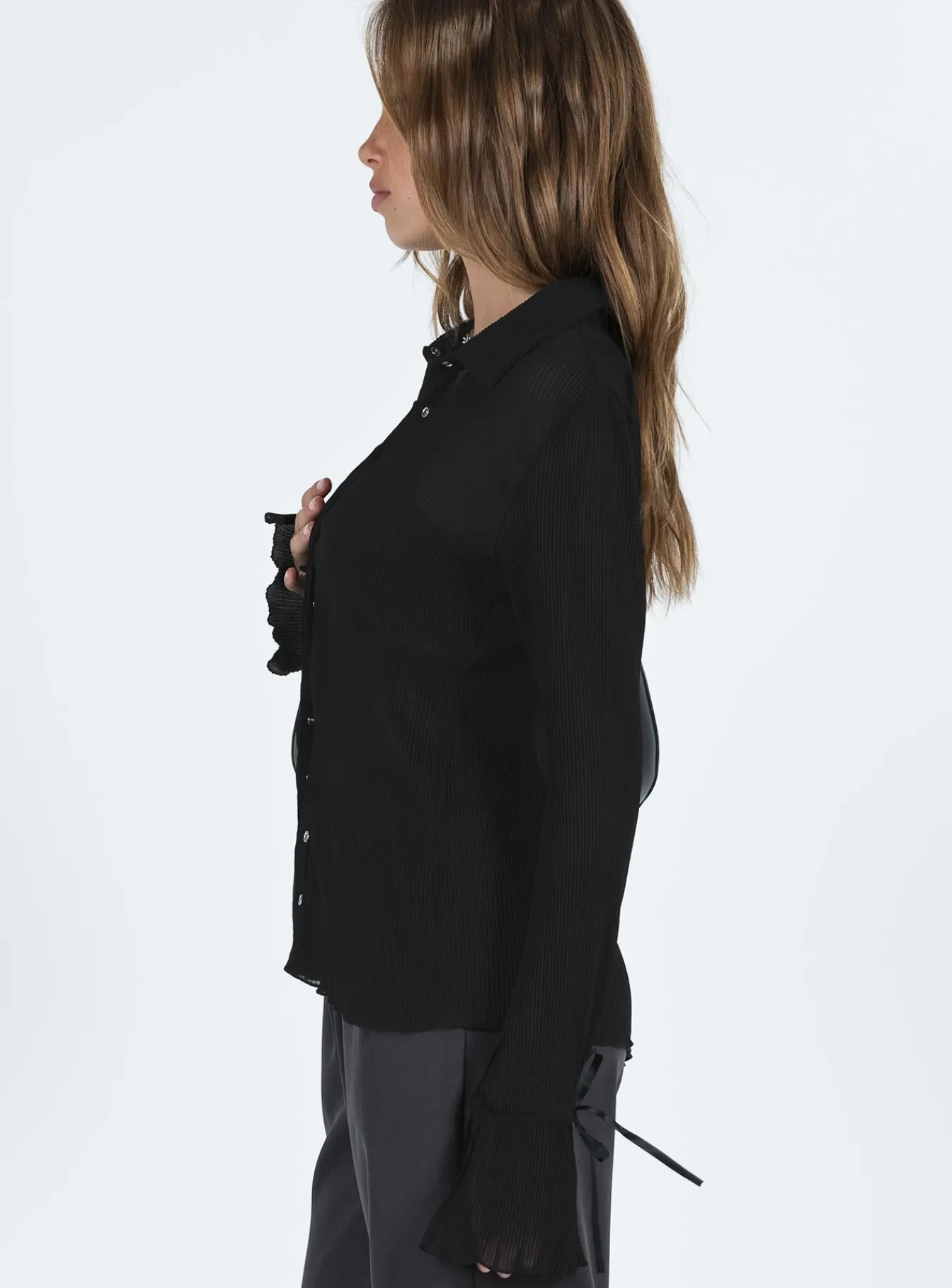 Princess Polly Ravil Shirt Black Online