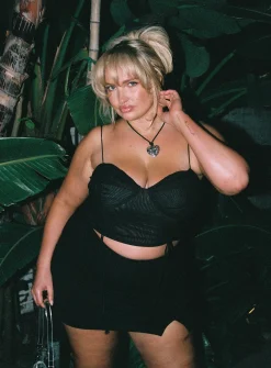 Princess Polly Ravyn Skortcurve   Black Online