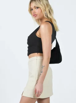 Princess Polly Ravyn Skortpinstripe   Beige Online