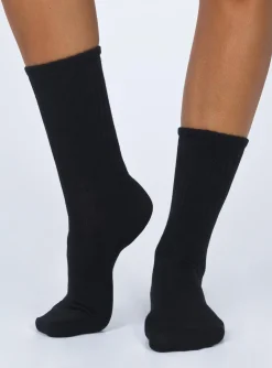 Princess Polly Ready Player One Socks  Black Store