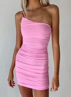 Princess Polly Reece Mini Dress  Pink Hot