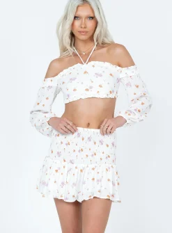 Princess Polly Reese Setfloral   White Shop