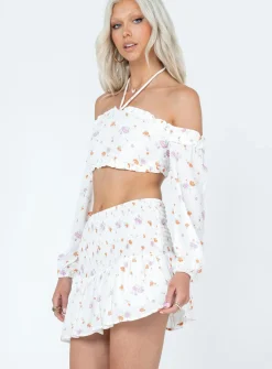 Princess Polly Reese Setfloral   White Shop